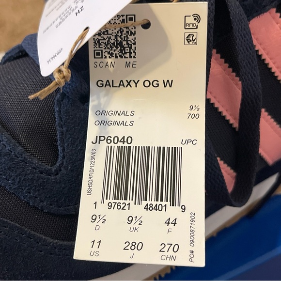 Adidas GALAXY OG women’s Size 11 BRAND NEW IN BOX! 🔥 JP6040 Pink Navy Originals - Picture 5 of 11